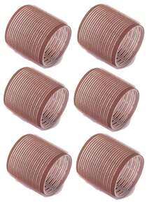 12件套巨型卷发器，6.5厘米/2.56英寸自粘式卷发器套装，包含6个卷发器和6个夹子，沙龙级品质，适合DIY美发造型，无需加热，卷发器，美发产品及配件，适用于理发店、美容院、返校季、旅行度假等场合，卷发器，卷发棒，卷发器，圣诞节，卷发产品，卷发，卷发棒，卷发器 - 彩色 - 查看 4