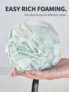 Loofah Bath Sponge - Exfoliating Body Scrubber For Shower & Back Cleaning, Deep Cleansing For Skin, 5 Random Colors, For Men And Women - Random - View 3