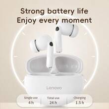 Lenovo Earbuds EA230p Bluetooth 5.4 Wireless Earphones Semi-In-Ear HD Stereo With Mic - one-size - View 5
