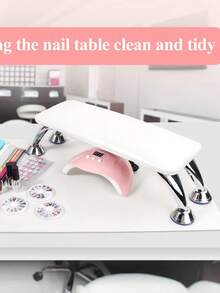 TOEDO Pillow-Shaped Ultra-Fine Fiber Leather Manicure Hand Cushion, Removable And Washable, Lightweight And Luxurious, Specially Designed For Manicure - Multicolor - View 5