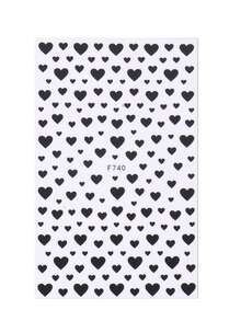 2 miếng dán móng tay hình trái tim 3D màu đen, họa tiết chấm tròn đơn giản chủ đề tình yêu, tự dính, dùng để trang trí móng tay, làm móng tại nhà, đám cưới, ngày Valentine. - màu đen - Xem 8