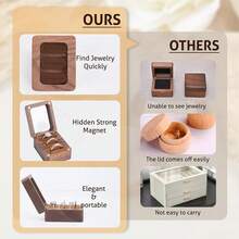 Wood Ring Box (Brown),Brown - 棕色 - 查看 5