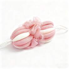 可拉伸大号成人沐浴海绵，耐用优质沐浴泡沫器