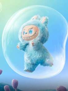 POP MART Labubu THE MONSTERS 3.0 Plush Keychain Blind Box 100% Authentic Cute Doll Figurine Valentine's Day Gift For Fans Bag Charm Collectible Toy(Only One Box) - Nhiều màu - Xem 4