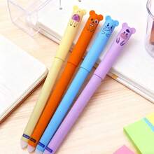 5/10 chiếc bút bi có thể xóa được họa tiết động vật hoạt hình dễ thương màu ngẫu nhiên 0,5mm bút mực xanh/đen, dùng cho học sinh viết, ghi chú, ký tên trong văn phòng, quà tặng cho giáo viên, bạn bè, đồ dùng văn phòng & trường học - Nhiều màu - Xem 6