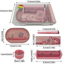 Smoking Accessories Set, Includes Grinder, Rolling Papers, Filter Papers Booklet, Portable, Tray, Pipe, Ideal Gift For Friends And Family For Holidays, Father's Day, Parties, Outdoor Use - Multicolor - View 9