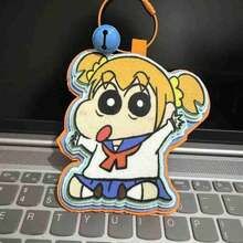 1pc Cartoon Animation Peripheral Non-Woven Keychain Cute Key Ring Student School Bag Pendant,New Year's Gift, Valentine's Day Gift, Easter Gift,Stochastic Style - Multicolor - View 6