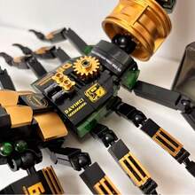 540pcs/500pcs/340pcs Scorpion Building Block Set, Mechanical Animal Model, Cool Design With Realistic Details, High-Quality Durable ABS Material, With Base Stand, Perfect Gift For Family And Boyfriend, Birthday, Christmas, New Year, Valentine's Day - Multicolor - View 7