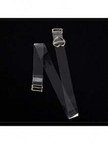 1对心形戒指细节透明肩带 - 彩色 - 查看 5