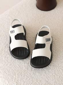 1双夏季新款软底舒适户外凉鞋，幼儿婴儿鞋 - 白色 - 查看 4