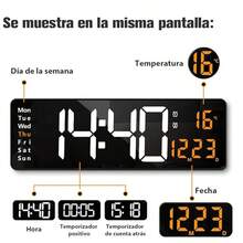 Alarm Clocks - White Orange - View 4