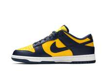 Nike Dunk Low 'Michigan' 2021 (Unisex) Varsity Maize/Midnight Navy/White DD1391-700 Summer New - Màu xanh lam - Xem 3