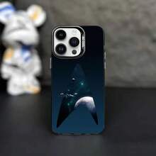 Funda para teléfono Art Star T-Trek S- para 17,16,15,14,13,12,11,Pro,MAX, cubierta negra mate a prueba de golpes funda para iPhone estilo sci fi, carcasa negra mate anticaídas para fans de T Trek y el espacio, regalo de navidad y Christmas para gamers, geeks y coleccionistas, accesorio de smartphone para uso diario, universidad, oficina y viajes, phone case resistente con diseño artístico para hombres, mujeres y adolescentes - Z1 - Ver 10