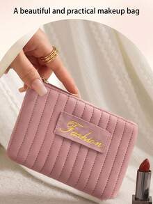 1pc Travel Mini Storage Bag, Portable Large Capacity Cosmetic Organizer Pouch