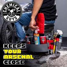 Chemical Guys Freeloader Cubo y Organizador Dolly, , Mantén el jabón y el agua en el cubo y tus suministros organizados, para lavar coches, camiones, motocicletas, todoterrenos y mucho más(Negro) - Multicolor - Ver 4