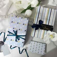 4pcs/Set Mixed Valentine's Day For Men And Boyfriends Birthday Gift DIY Wrapping Paper