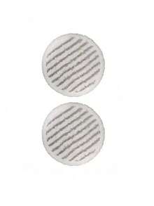 1pc/2pcs/3pcs Replacement Mop Pads Compatible With Shark S7000AMZ S7001 S6002EU T2 Steam Mop, Suitable For Kitchen, Dining Room, Bedroom, Hotel, Easy To Use - White Gray - View 6