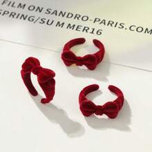 草莓推荐植绒首饰盒，可爱戒指盒礼盒 - 彩色 - 查看 7