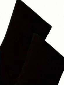 1/10/20 Đôi tất cổ cao mềm mại và thoải mái cho nam, dùng trong mọi mùa - màu đen - Xem 4