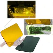 2-In-1 Car Sun Visor, Anti-Glare & High Beam Protection - Durable ABS Material, Fits Most Vehicles