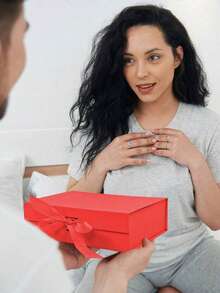 10pcs - Navy Blue Lid Gift Boxes, Blue Kraft Paper Gift Boxes, Bridesmaid Invitation Boxes (With Ribbon), Suitable For Weddings, Packaging, Gifts, Birthdays, Cupcake Boxes, Valentine's Day Boxes