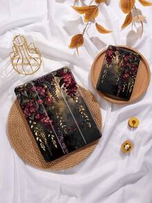 Flower Pattern Tablet Case, Compatible With IPad 9.7/10.2/10.5/10.9/12.9/Pro 11, 10th Generation, Compatible With Samsung Galaxy Tab S6 Lite 10.4-Inch, Compatible With Kindle Paperwhite 12th Gen 2024, Kindle (11th Generation) 2022 Version, Kobo Clara Color, Soft Fall Protection, Intelligent Stand/Auto Wake/Sleep - Multicolor - View 9