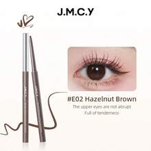 J.M.C.Y 防水持久不晕染棕色眼线笔，适合初学者 - 棕色 - 查看 9