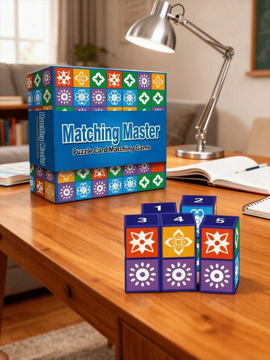 Parent-Child Block Puzzle Toy - Interactive Board Game For Family, Educational Gift For Kids' Birthday Christmas - Mind Gamers - Xem 1