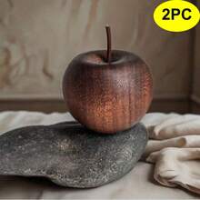 1/4/8件装天然木质香薰机 - 苹果形精油香薰机，优雅棕色木纹，无明火操作，全自动扩散系统（兼容精油，无需加热/无明火） - 彩色 - 查看 14