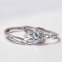 Women Wedding Bands - Initial - View 4