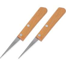 SEWACC 2 Piezas Herramienta De ReparacióN De Escultura Cuchillo De Acero Inoxidable Para Modelado De Arcilla Y Esculpido 6.50 - 1 - Ver 1