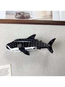 1 pièce Pince à cheveux en acrylique en forme de requin, baleine, animal marin. Cadeau de nouveauté unique, convient pour la Saint-Valentin. Accessoire pour cheveux de la série océanique. Élégantes pinces à cheveux mode pour femmes - Multicolore - Voir 13