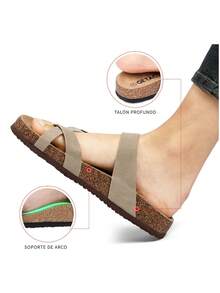 GETAC Women Platforms & Wedge Sandals - Beige - View 6