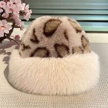 Women's Thickened Warm Hat For Autumn/Winter - Fashionable Appearance, Mongolian Style Thick Hat, Comfortable And Warm For Outdoor Activities In Cold Weather Warm Accessories - Multicolor - View 5