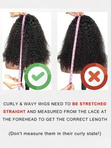 180% Density Deep Wave Curly -13x4 HD Transparent Brazilian Lace Front Wig Opening And Closing, Glueless Pre Pull, Swiss Lace, Water Wave, Cut - Natural Black - View 5