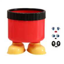 Portalápices/lápices de dibujos animados, organizador de portalápices, soporte de almacenamiento simple, para almacenamiento de escritorio, almacenamiento de oficina, almacenamiento de estudio en casa, 1 Uds. - 1 - Ver 3