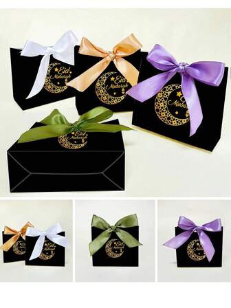 2 piezas/5 piezas/10 piezas, Bolsas de regalo de papel metálico con asa y papel de seda de 9 x 7 x 3.1 pulgadas, bolsas de regalo para damas de honor, bolsas de agradecimiento para fiestas de Navidad, Acción de Gracias, bodas y novias (azul oscuro/verde), bolsas de regalo, bolsas de regalo de papel con papel de seda, bolsas para regalos con asas para mujeres y damas de honor