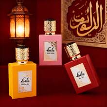 Fioelia Perfume Árabe para Mujer EDP Largo Duración Aroma Seductor 30ml/30ml *2/30ml*3 Árabes para Mujer EDP Perfume Frutal de Vainilla y Fresa Gourmet para Mujer - Colocar - Ver 4