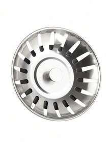 1/2pcs Kitchen Sink Strainer, Stainless Steel Drain Stopper Sink Filter, Bathroom Hair Catcher, Sink Drain Filter, Floor Drain Kitchen Tool (Random Color)