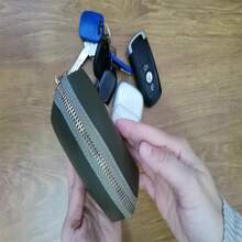 Jewelry Pouch, Coin Purse, Compact Women Wallet, Car Key Holder, Cute Mini Storage Bag, Minimalist Keychain Pouch, Small Coin Purse, Travel Wallet - Multicolor - View 10