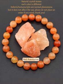 1条6毫米波西米亚风天然石手链，可叠戴，适合女性作为节日礼物、派对配饰、日常佩戴、时尚饰品（虎眼石/青金石/黑曜石/水晶等，寓意提升智慧和灵性）