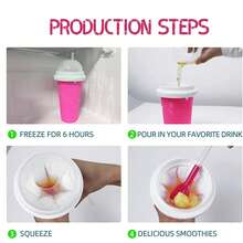 [US Stock]4-Color Smoothie Cup Set, 32oz Insulated Tumbler Cups With Lids And Straws, Shatterproof Design Ideal For Gym, Protein Shakes & Everyday Beverages - Nhiều màu - Xem 11