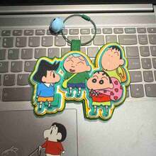 1pc Cartoon Animation Peripheral Non-Woven Keychain Cute Key Ring Student School Bag Pendant,New Year's Gift, Valentine's Day Gift, Easter Gift,Stochastic Style - Multicolor - View 4