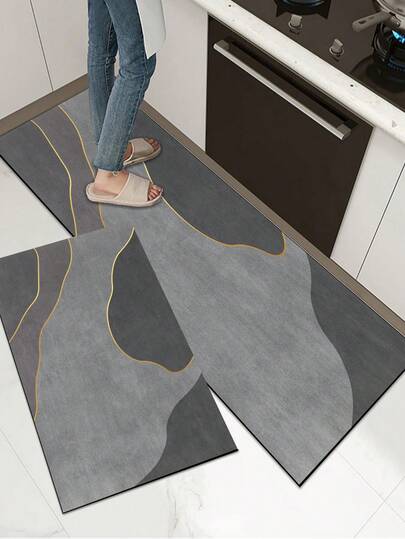 1 adet Yumuşak Kauçuk Mutfak Paspası, 3,5 mm Kalınlığında Mutfak Kilimi, Minimalist Modern Lüks Wabi-Sabi Tarzı Su Emici Mutfak Paspası, Mutfak Boyutuna Göre Kesilebilir, Yüzey Kumaş Malzeme, Orta Sünger Katman, Alt Kauçuk Katman, Mutfak Kilimi, Mutfak Dekorasyonu, Düğün Dekorasyonu, Ev Dekorasyonu, Banyo Paspası, Giriş Paspası, Çamaşır Odası Paspası, Koridor Halısı, Oturma Odası Paspası vb. İçin Uygundur.