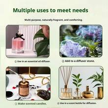 Smart Car Air Fresheners/Essential Oil Car Aromatherapy Diffuser - Portable, Intelligent Self-Spraying Atomizer With Lasting Light Fragrance, Comfortable& Soothing-Specifically Designed For Vehicles To Eliminate Odors And Freshen The Air - 1 máy khuếch tán hương thơm + 3 chai - Xem 9