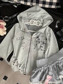 Women Coats - Grey - View 5