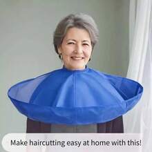 Adult Hair Cutting Cape, Waterproof & Anti-Static Hair Cutting Gown, Hairdressing Apron, Elderly Hair Cutting Cloth, Hair Cutting Bib, Shaving Tool, Haircutting Smock, DIY Haircut Apron