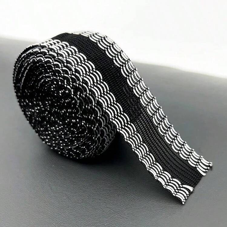 自粘裤脚胶带，用于缩短和修补牛仔裤，DIY缝纫布料裤腿修改 - 黑色 - 查看 7