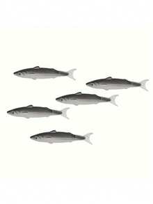 引人注目的趣味鱼形圆珠笔 - 适合作为学校、办公室和派对礼物 - 独特的海洋主题文具礼品，创意学生礼物 - 彩色 - 查看 13