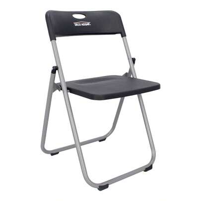 Silla plegable negra Adir 12134 | Resistente, ligera y fácil de guardar